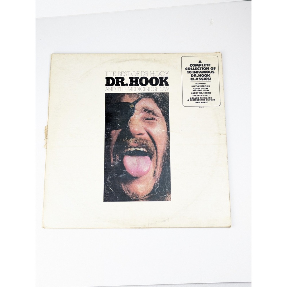 The Best of Dr. Hook and‎ the Medicine Show 1972, 1973, 1976 Vinyl LP Record